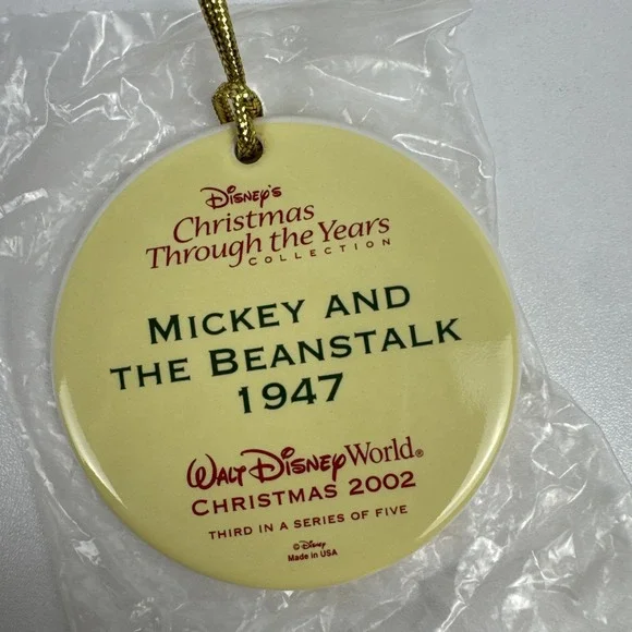 Disney Parks Happy Holidays Collector‎ Set 2000–2004 Mickey Minnie Boxed - Picture 7 of 16